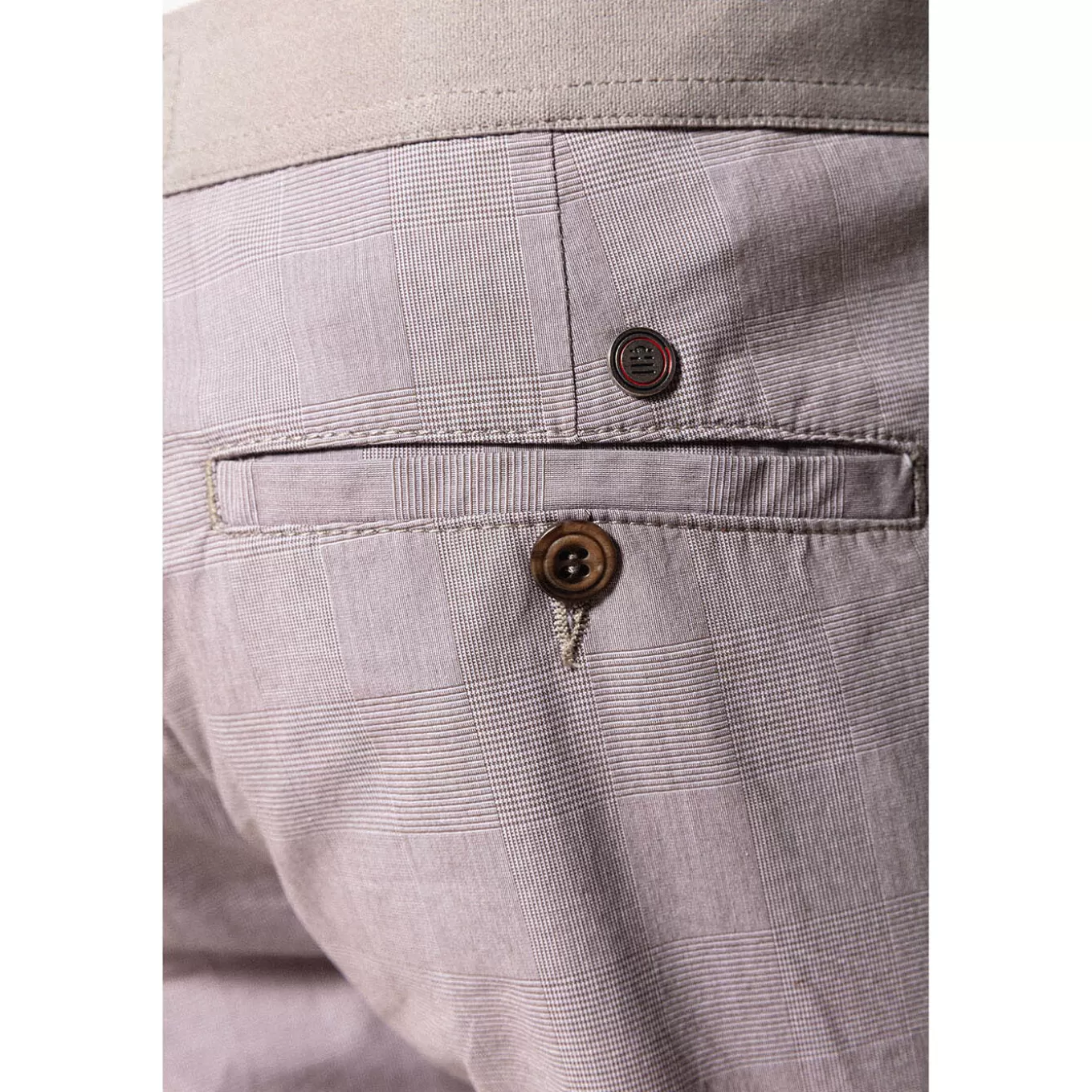 chino__beige_checked_5.webp SERGE BLANCO® Pants^Chino 737 checked