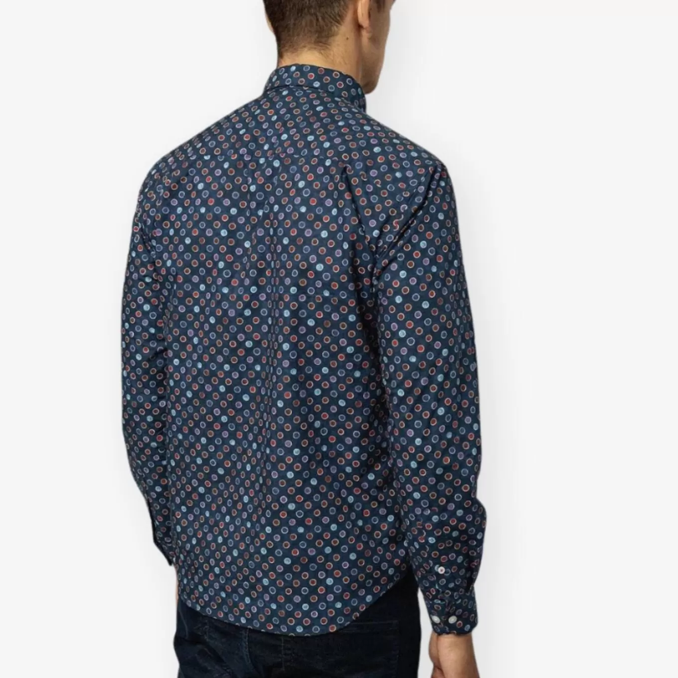SERGE BLANCO® Shirts^Colorful polka dot long sleeve shirt