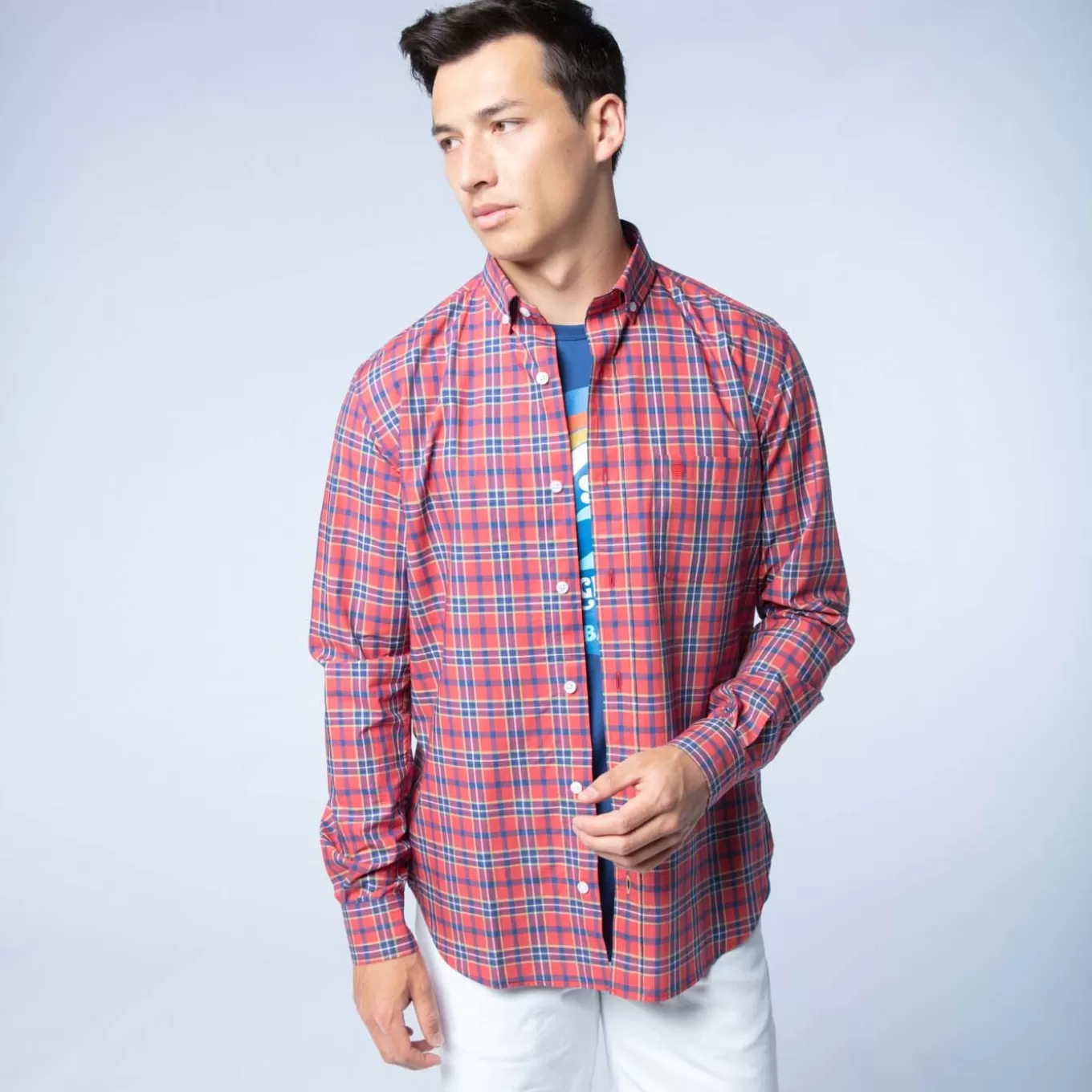 extra_fine_cotton_poplin_shirt_2.webp SERGE BLANCO® Shirts^Extra fine cotton poplin shirt