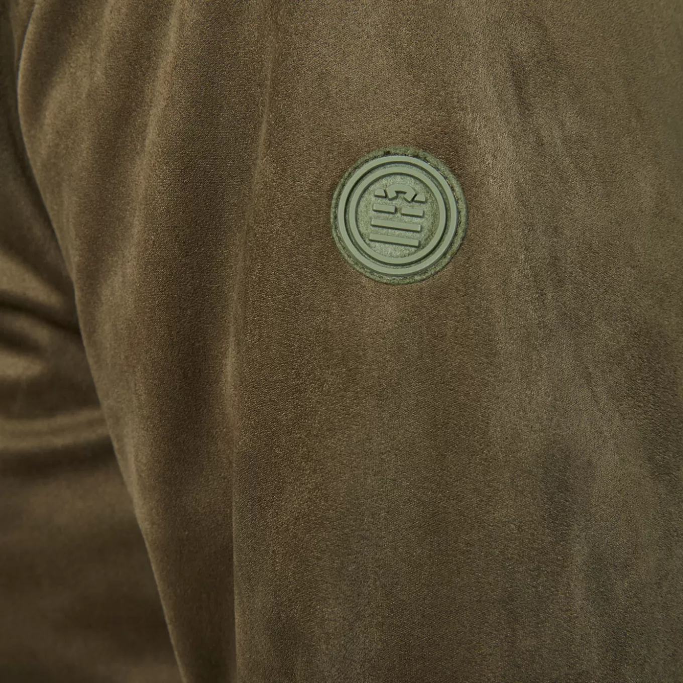 florent_zipped_jacket_in_military_suede_4.webp SERGE BLANCO® Coats And Jackets^Florent zipped jacket in military suede