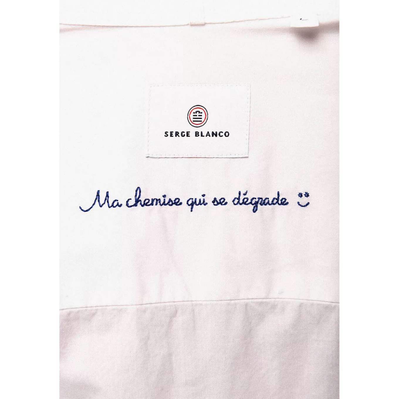 long_sleeve_shirt_in_degraded_poplin_7.webp SERGE BLANCO® Shirts^Long Sleeve Shirt In Degraded Poplin