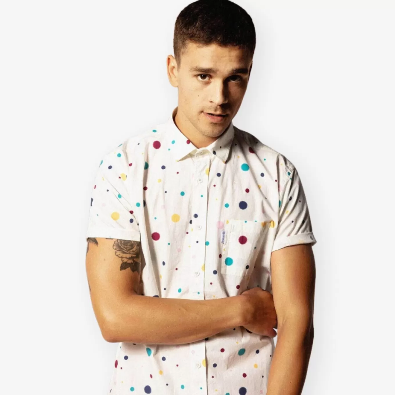 SERGE BLANCO® Shirts^d Poplin Short Sleeve Shirt