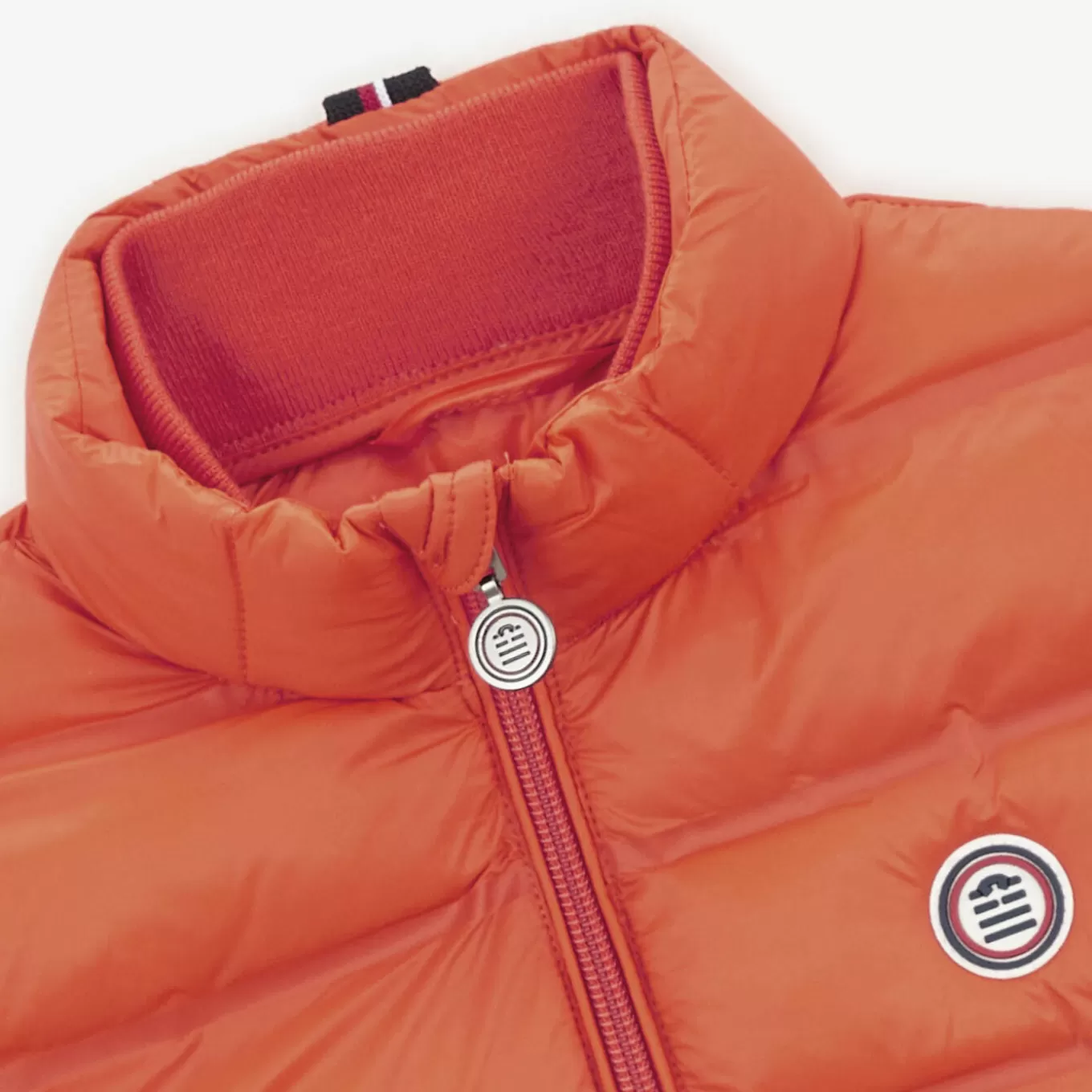 SERGE BLANCO® Coats And Down Jackets^Piumino Junior sleeveless down jacket in copper