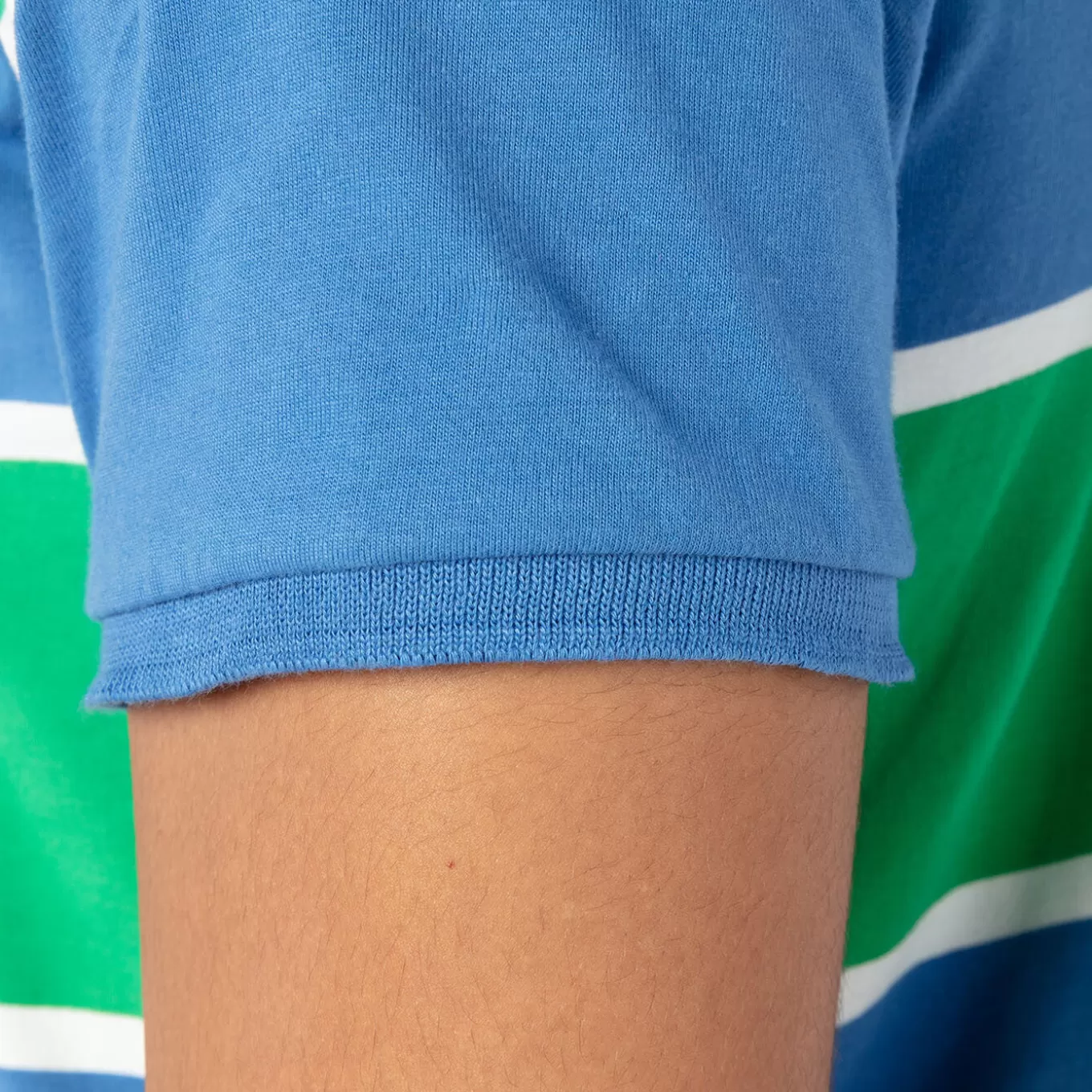 SERGE BLANCO® Polo Shirts^PLAY tricolor striped short-sleeved polo shirt